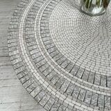 Table basse Heinz Lilienthal mosaïque marbre