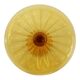 Amber Art Deco Cake Platter / Pastry Dish – Depression Glass