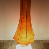 Esperia large lamp in glass and cocoon, 1960s