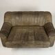 Vintage DS-44 de Sede leather sofa couch buffalo leather 70s