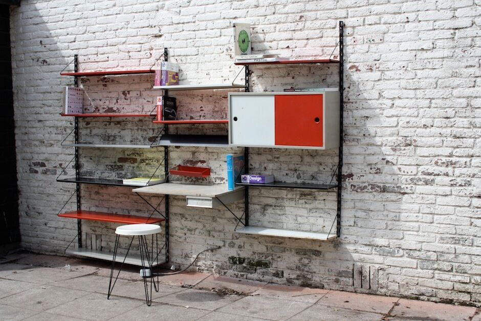 Shelf by Tjerk Reijenga for Pilastro, dutch design 1955