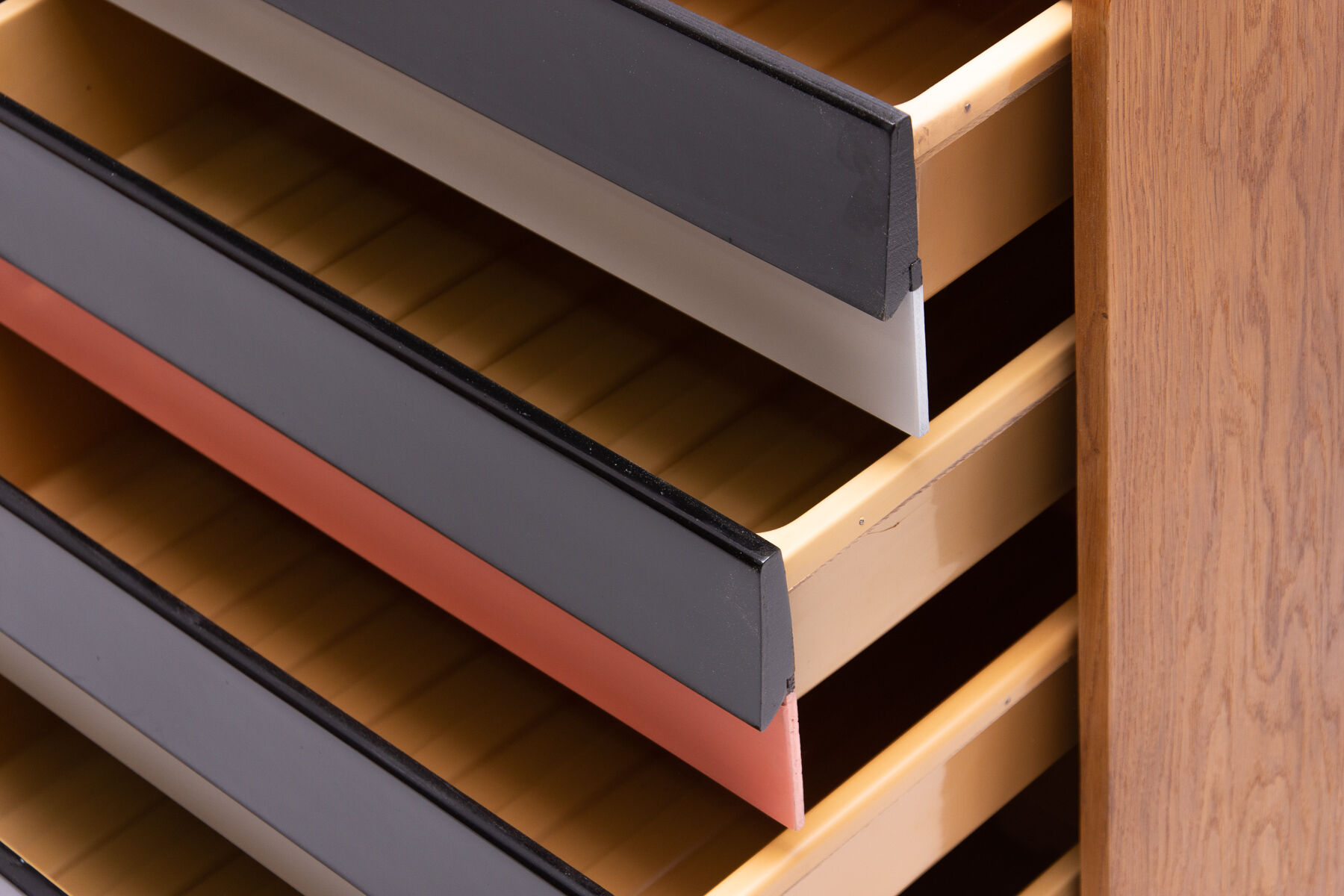 Mid century modern chest of drawers no. U 453 By Jiří Jiroutek, Czechoslovakia