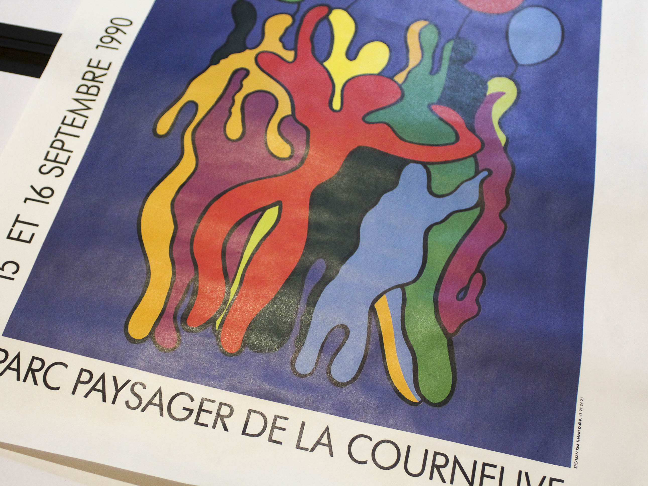 Poster of the Fête de l'Humanité 1990