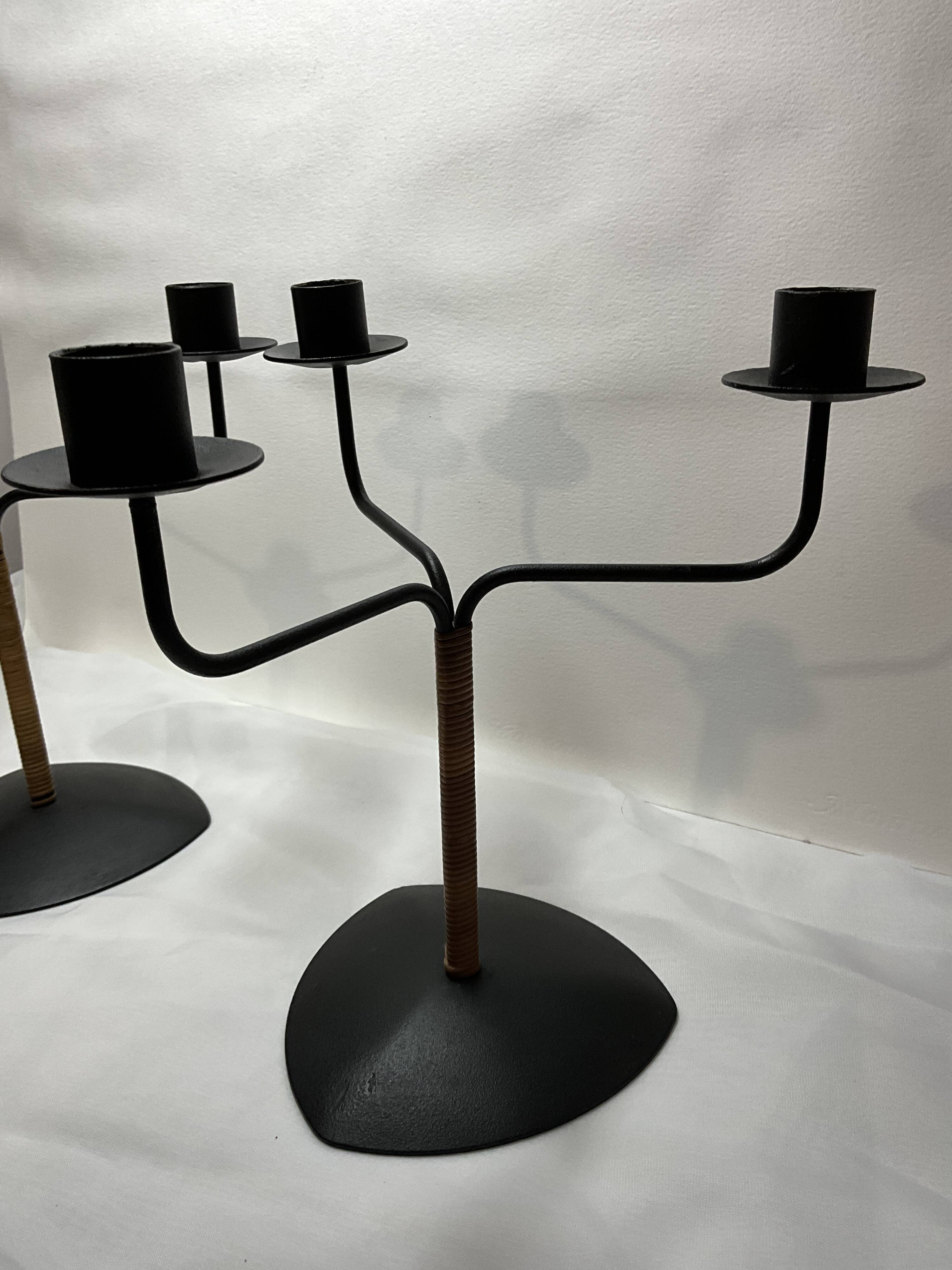Set of two Laurids Lonborg candle holders.