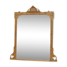 Victorian giltwood wall mirror