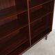 Danish mahogany library by Carlo Jensen for Hundevad, 1970s.