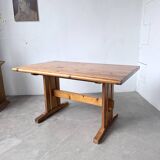 Mountain furniture table made of solid pine