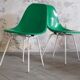 12 Vintage DSX Chairs Fiberglass Charles and Ray Eames / Herman Miller 1960'