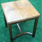 Table old table sofa square tray oak parquet style of Versailles