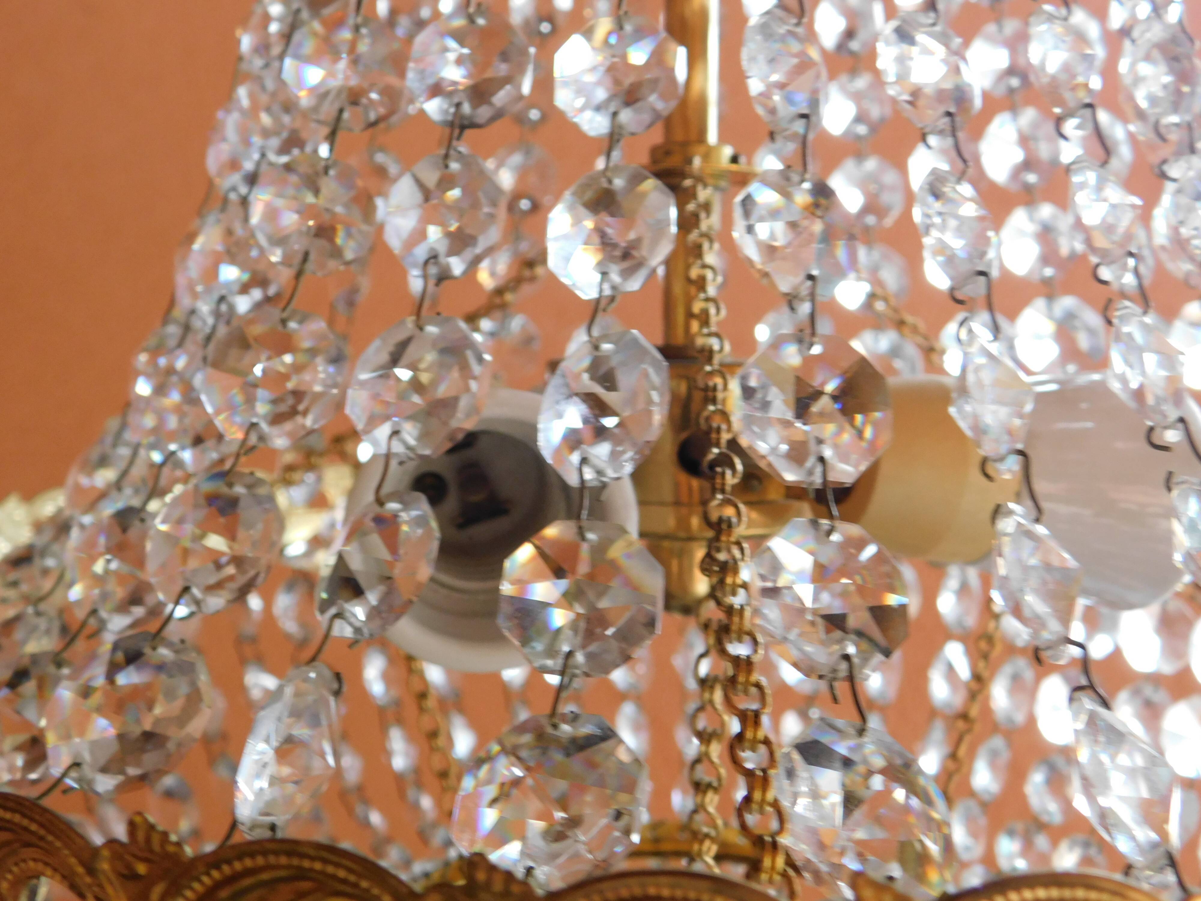 Hot air balloon chandelier - 35 cm