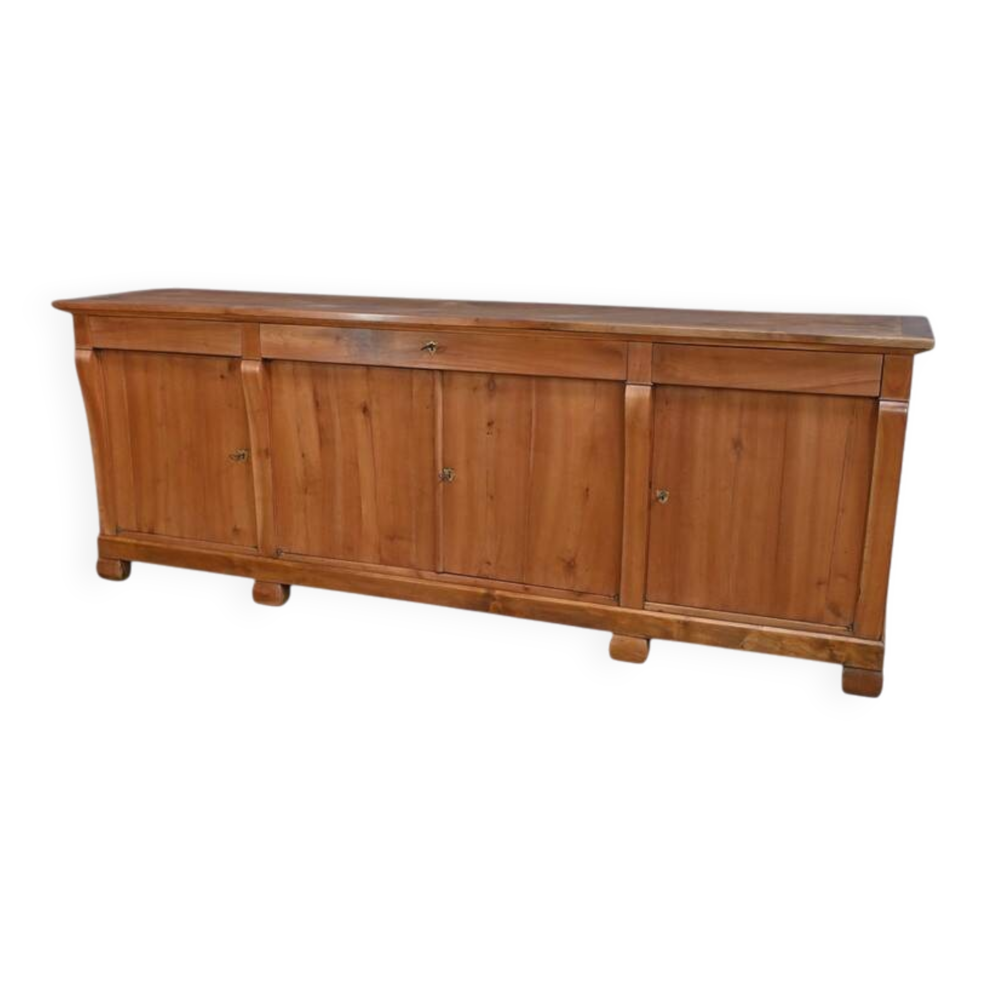 Large Cherrywood Sideboard, Restoration Style – Mid-19th Century