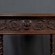 Small walnut desk, Henri II style – late 19th century