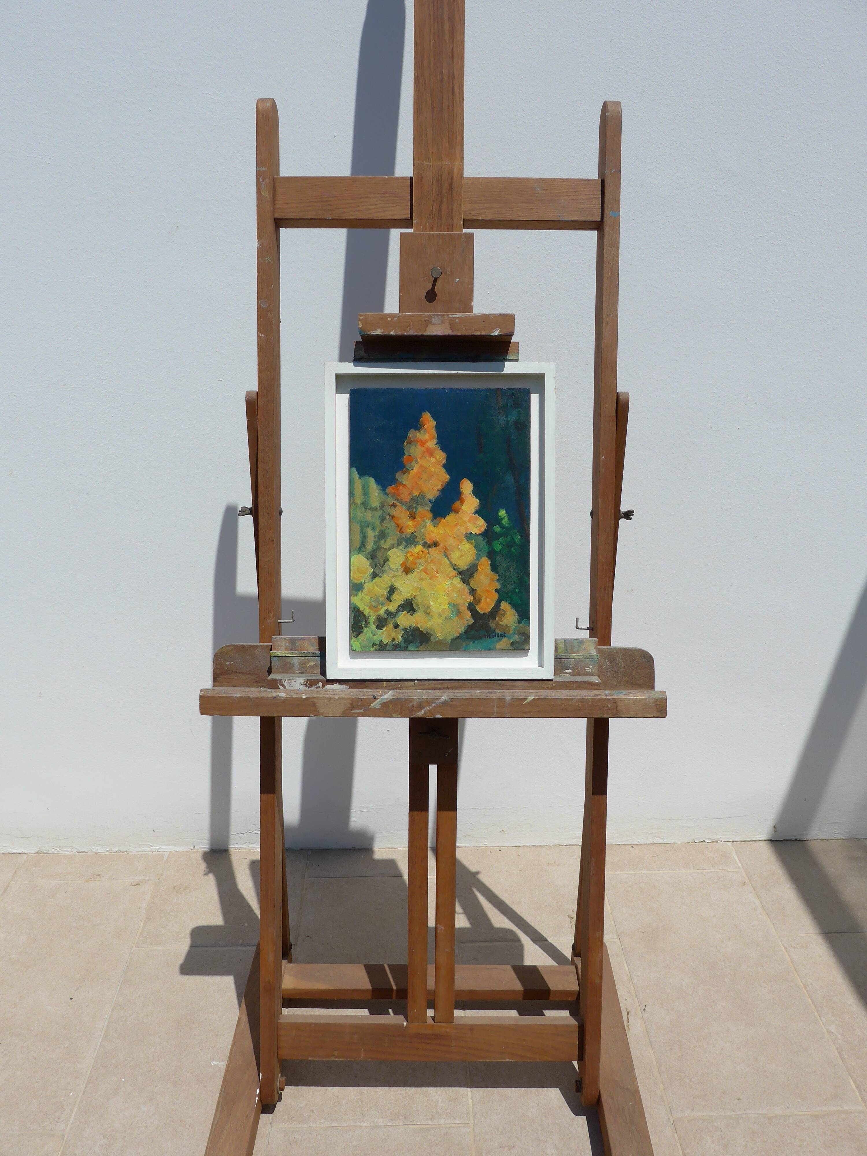 Signed painting with frame