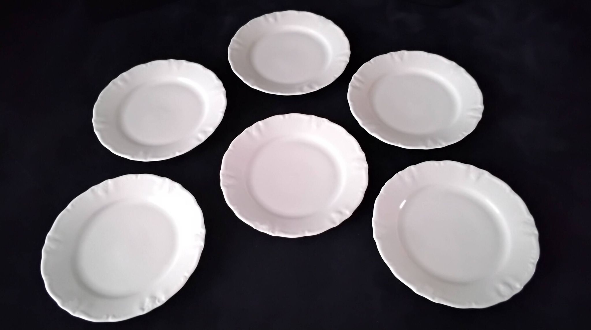 6 Assiettes à pain en Porcelaine de Bavière Winterling