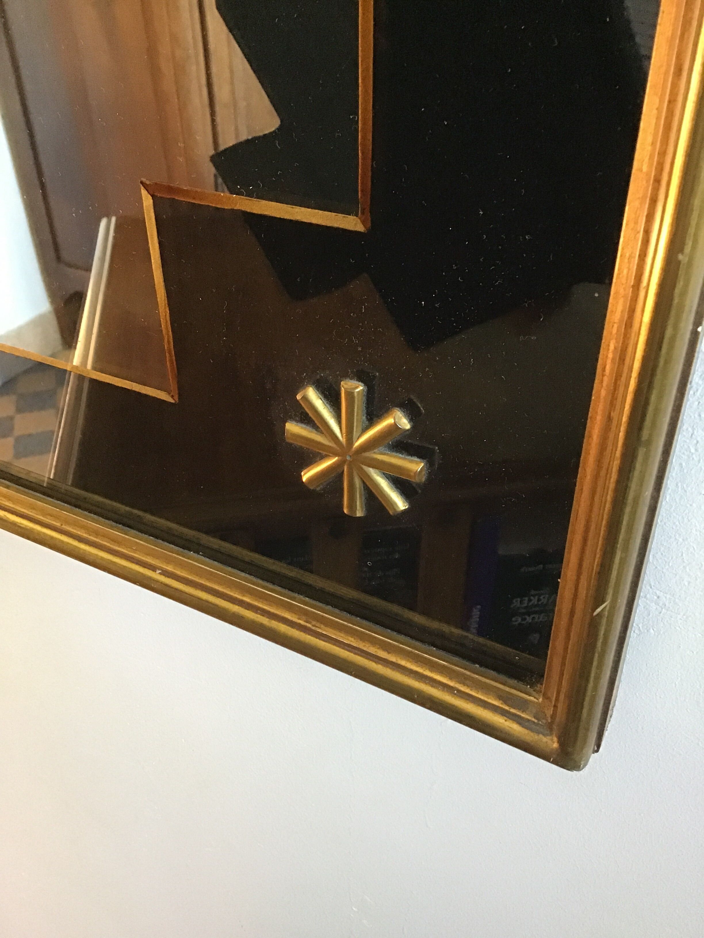 Miroir des années 50 - 61x83cm