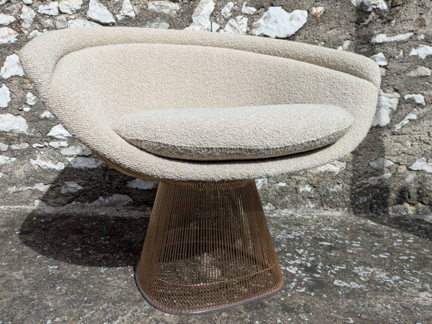 Platner Warren Armchair Knoll Edition