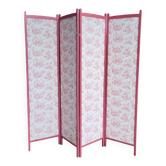 4-panel wooden screen