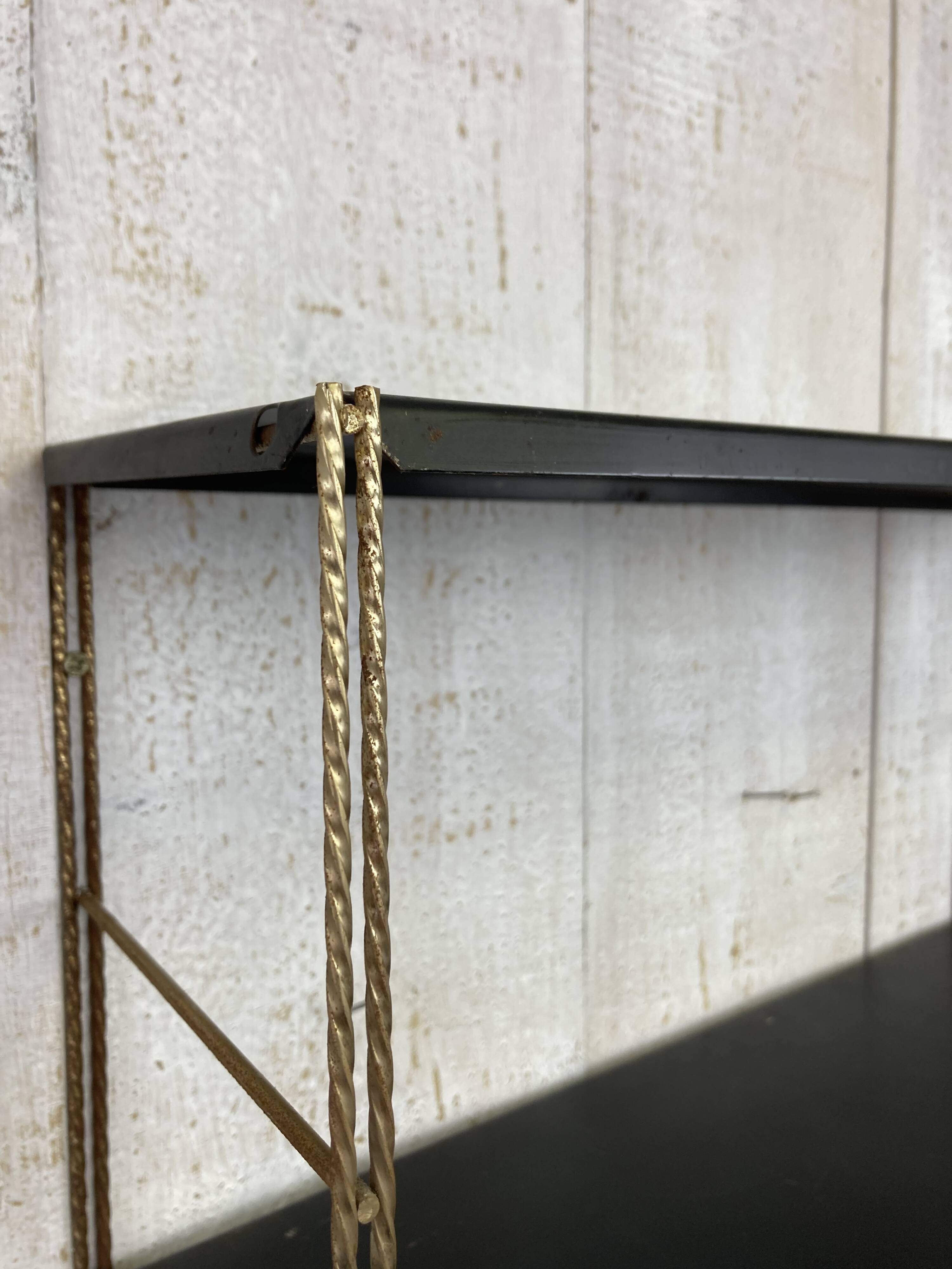 Vintage string shelf