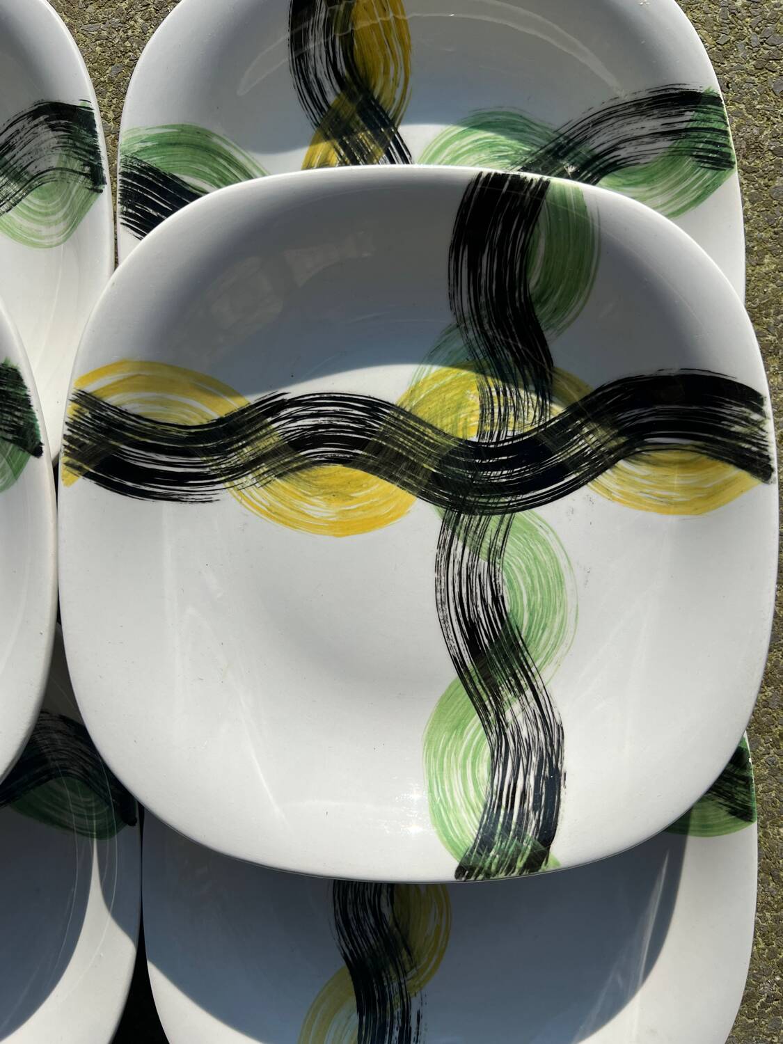 Lunéville - serie de 6 assiettes creuses