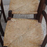 Series of 6 mulched chairs