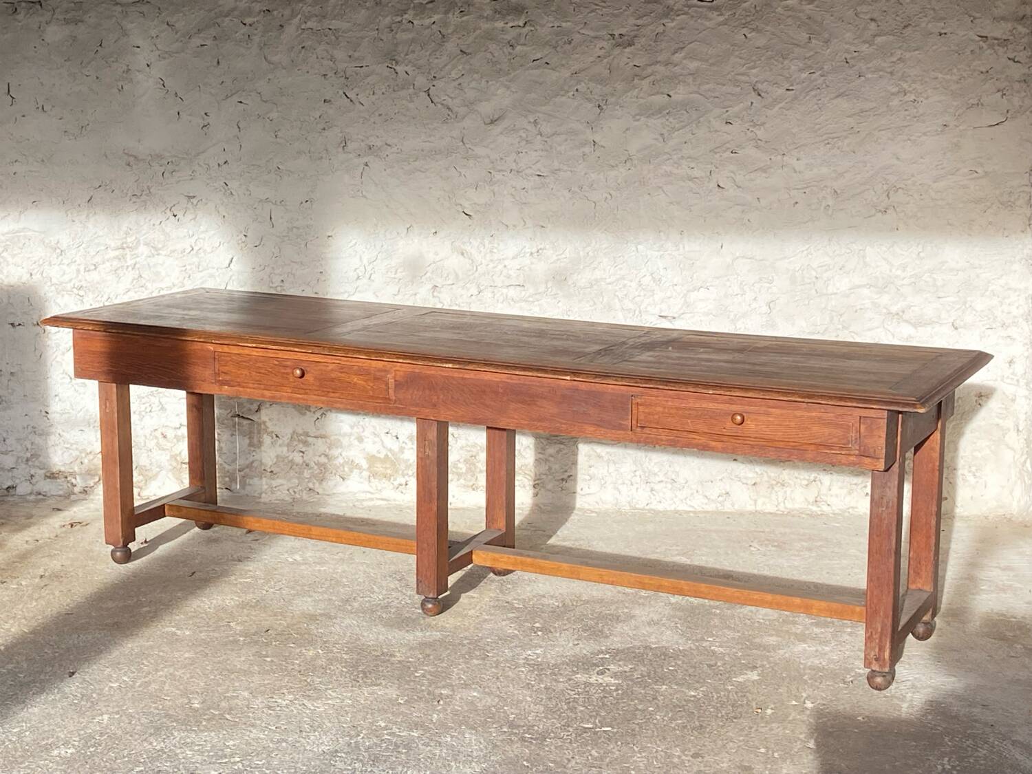 Draper's table, large farmhouse table