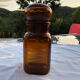 Vintage glass jar / spice jar