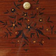 Rosewood and rosewood sideboard in the style of Jules Leleu