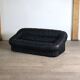 Vintage sofa by De Pas D’Urbino & Lomazzi in black leather for Dall’Oca, 19