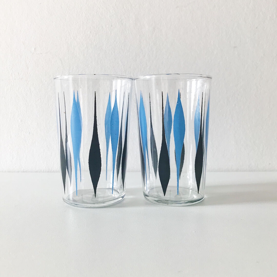 Lot of 10 60s graphic lenses