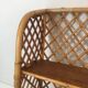 Rattan wall shelf. Attributed to Audoux-Minet