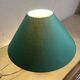 Lampe boule en bois années 80