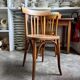 Mahieu bistro chair in bent beech