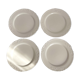 Lot de 4 assiettes plates Villeroy & Boch Foglia Vitro porcelaine