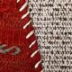 3x5 Red Contemporary Vintage Kilim Rug, 105x149Cm