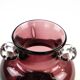 Vase, mid-century modern, glass, Poland, 1970s