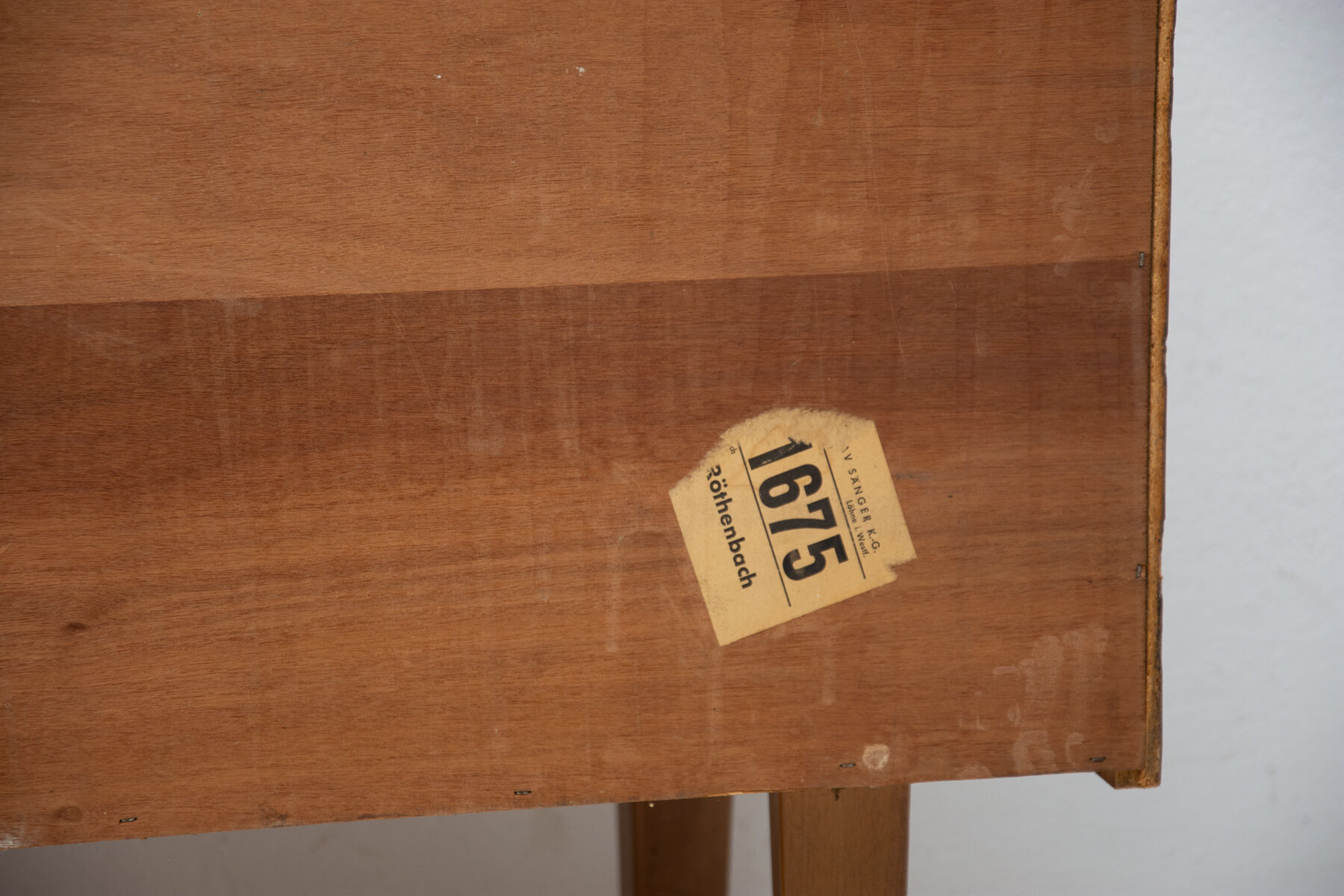 Enfilade en acajou vintage, Allemagne, années 1960