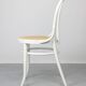 Chaises No. 18 Blanches par Michael Thonet, Set de 4