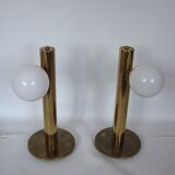 Modern lamps pair, Denmark 60s