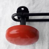 Red coat rack