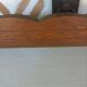 Oak pediment