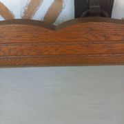 Oak pediment