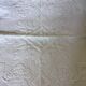19th bed top in cotton piqué marked MC