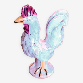 Gray Tunisian ceramic rooster