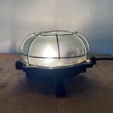 Brown Industrial Bakelite Wall or Ceiling Light, 1970s