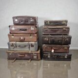 Vintage travel suitcase / trunk / chest