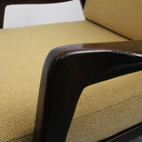 1960s armchair in yellow