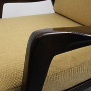 Fauteuil des années 1960 jaune