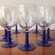 Vintage cobalt blue stemmed lenses