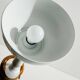 German ceramic floor lamp by Kaiser Leuchten