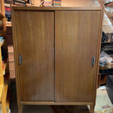Vintage design sliding door wardrobe 50/60